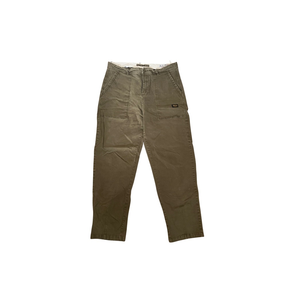 Madepants Originals Mens Utility Carpenter Pants Olive Green Size 36 Workwear